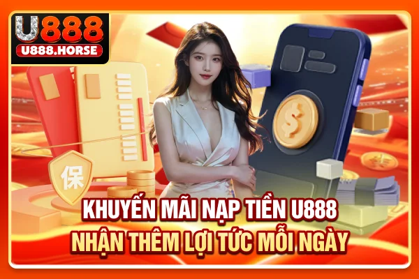 Khuyến Mãi Nạp Tiền U888 - Nhận Thêm "Lợi Tức" Mỗi Ngày