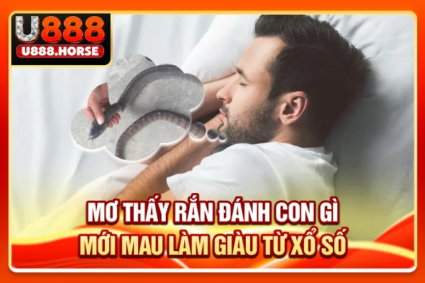 Mơ Thấy Rắn Đánh Con Gì Mới Mau Làm Giàu Từ Xổ Số?